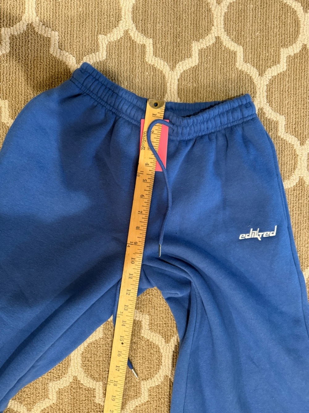 Edikted Brenna Low Rise Wide Sweatpants XS New - Picture 7 of 9